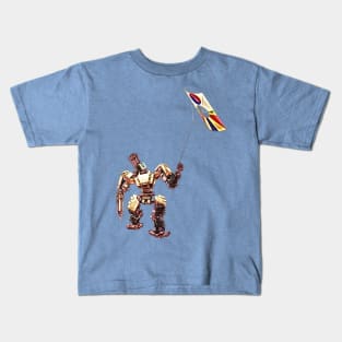 Overwatch Bastion Kite Flying Kids T-Shirt